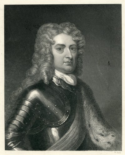 Portrait of John Churchill av English School