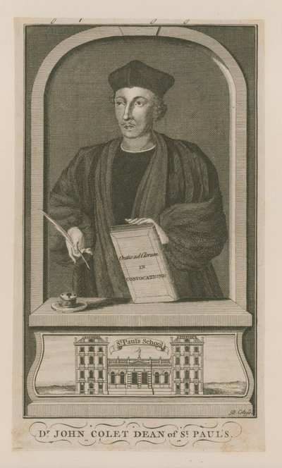 Portrett av John Colet av English School