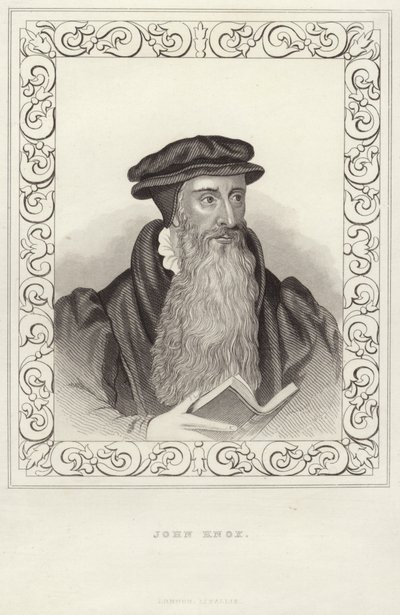 Portrett av John Knox av English School