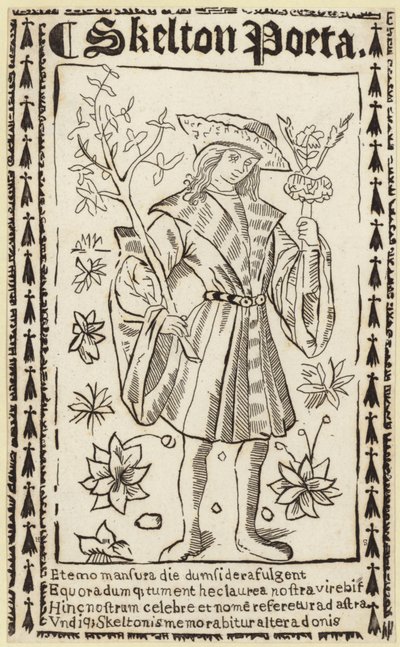 Portrett av John Skelton av English School