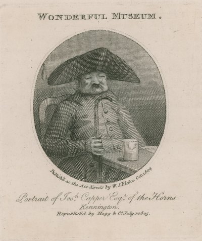Portrett av Joseph Capper fra Hornet, Kennington av English School