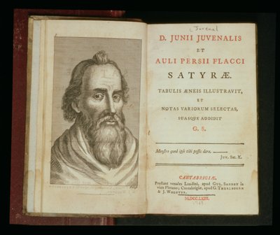 Portrett av Juvenal fra 
