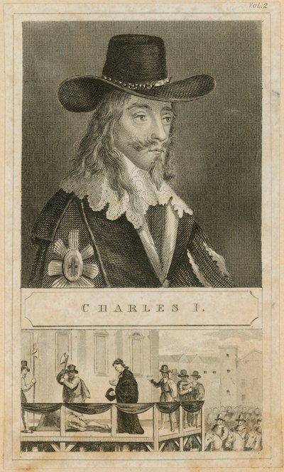 Portrett av kong Charles I av English School