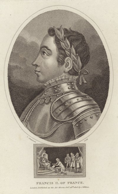 Portrett av kong Frans II av Frankrike av English School
