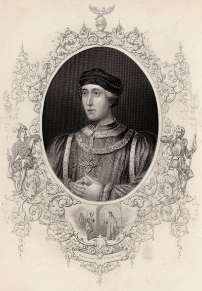 Portrait of King Henry VI av English School