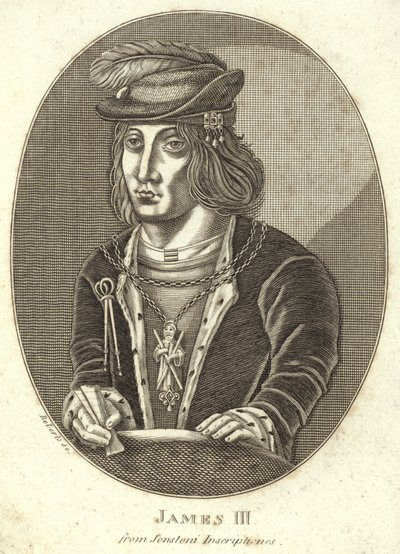 Portrett av kong James III av English School