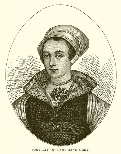 Portrett av Lady Jane Gray av English School