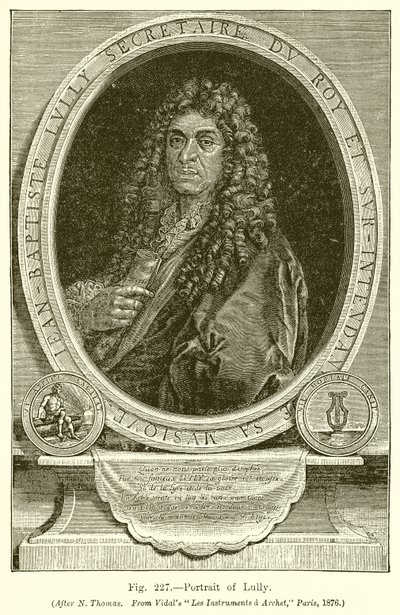 Portrett av Lully av English School