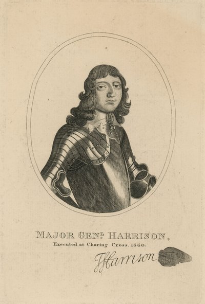 Portrett av generalmajor Thomas Harrison av English School
