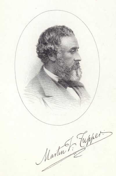 Portrett av Martin Farquhar Tupper av English School