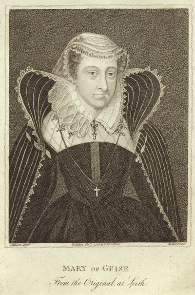 Portrett av Mary, Queen of Scots av English School