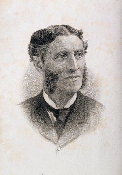 Portrett av Matthew Arnold (1822-88), av English School