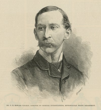 Portrett av C E Howard Vincent av English School