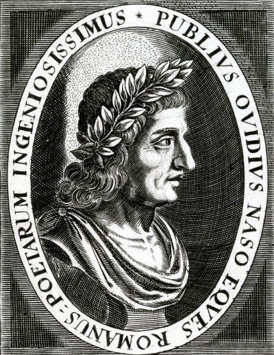 Portrett av Ovid, 1639 av English School