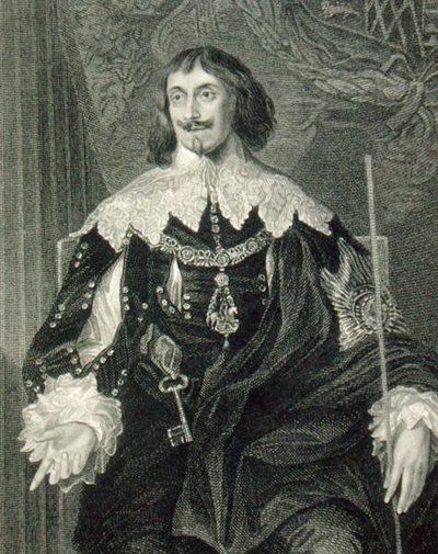 Portrett av Philip Herbert (1584-1650) 1. jarl av Montgomery, fra 