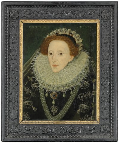 Portrett av dronning Elizabeth I, ca. 1580 av English School