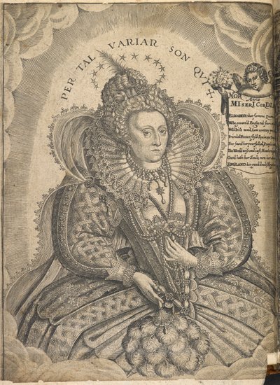 Portrett av dronning Elizabeth I av England av English School