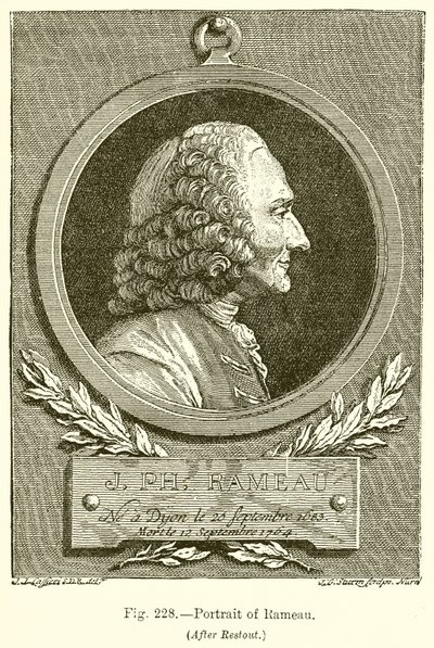 Portrett av Rameau av English School