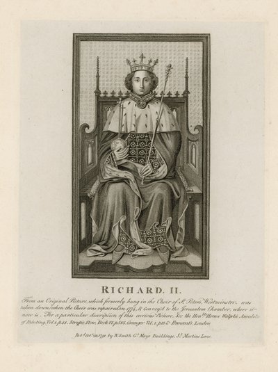 Portrett av Richard II av English School