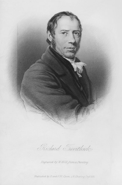 Portrett av Richard Trevithick (gravering) av English School