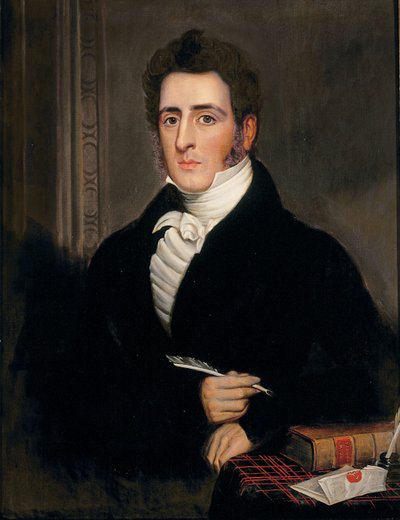 Portrett av Robert Bennett, ca. 1830 av English School
