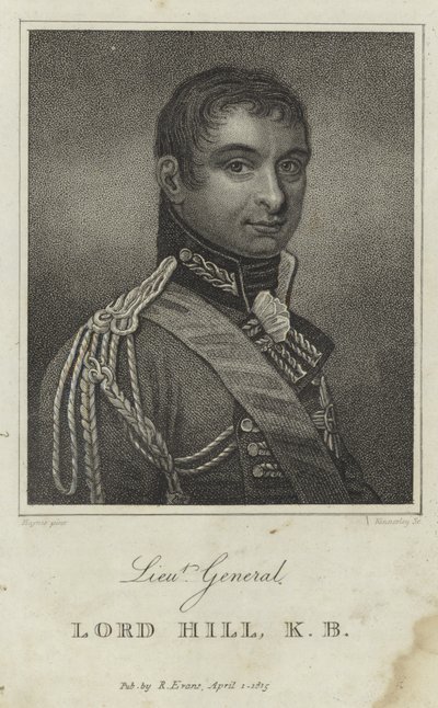 Portrett av Rowland Hill, Viscount Hill of Almaraz av English School