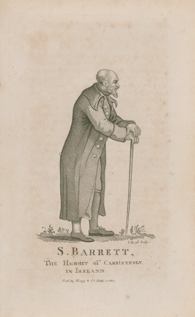 Portrett av S Barrett av English School