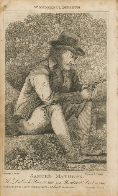 Portrett av Samuel Matthews av English School