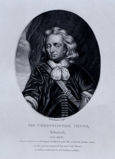 Portrett av Sir Christopher Minns, fra 