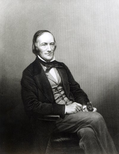 Portrett av Sir Richard Owen (1804-1892) av English School