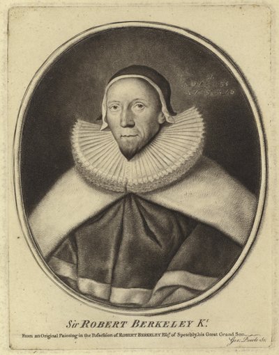Portrett av Sir Robert Berkeley av English School