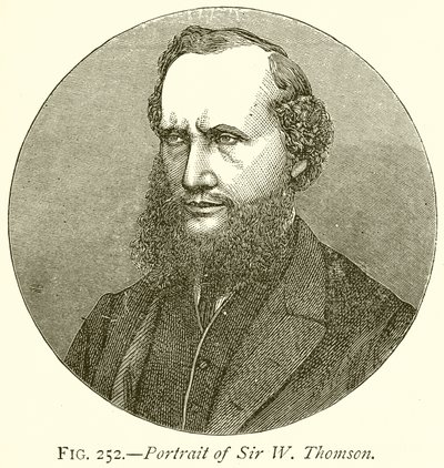 Portrett av Sir W. Thomson av English School