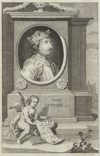 Portrett av Stephen av England av English School