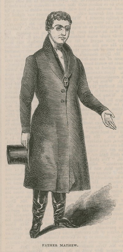 Portrett av Theobald Mathew av English School