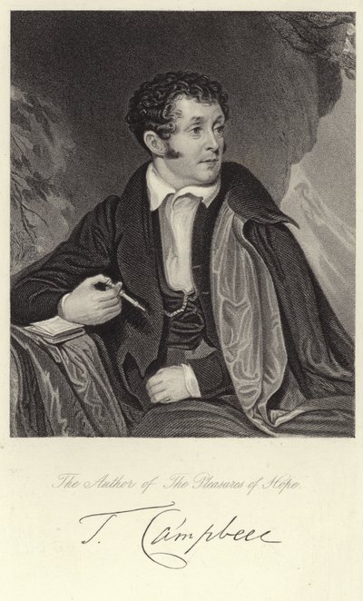 Portrett av Thomas Campbell av English School