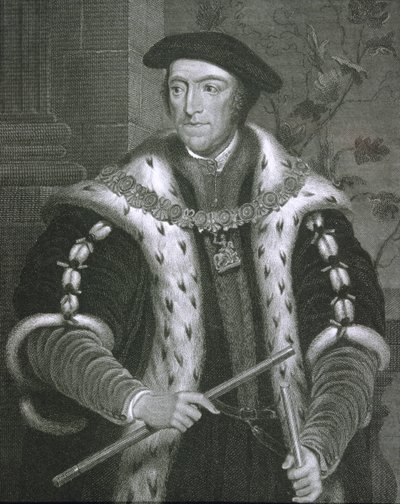 Portrett av Thomas Howard (1473-1554) 3rd Duke of Norfolk, fra 'Lodge's British Portraits', 1823 av English School