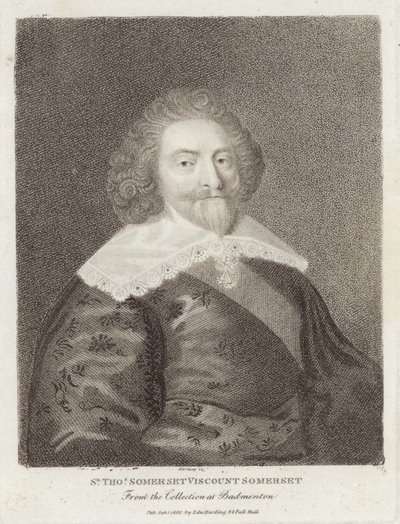 Portrett av Thomas Somerset av English School