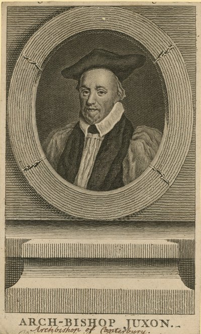 Portrett av William Juxon av English School