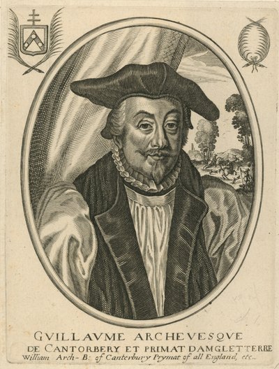 Portrett av William Laud av English School