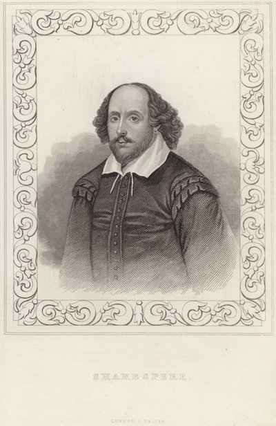 Portrett av William Shakespeare av English School
