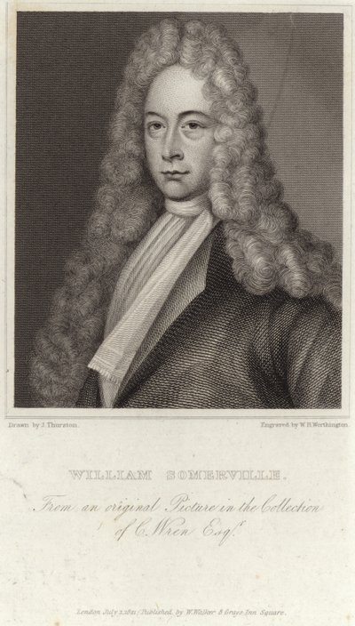 Portrett av William Somerville av English School