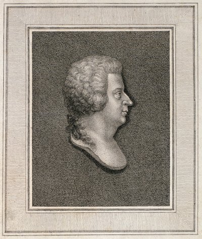 Portrett av Wolfgang Amadeus Mozart (1756-91), utgitt i 1814 av English School