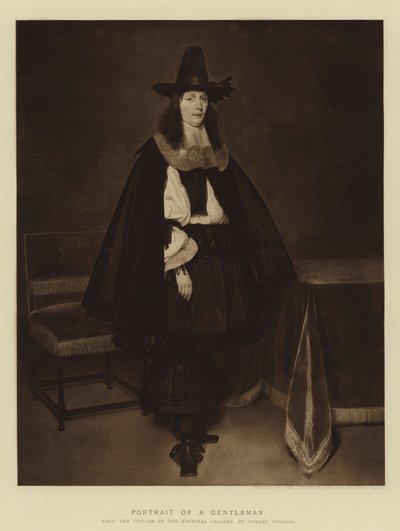 Portrett av en gentleman av English School