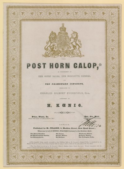 Stolpehorngalopp av English School