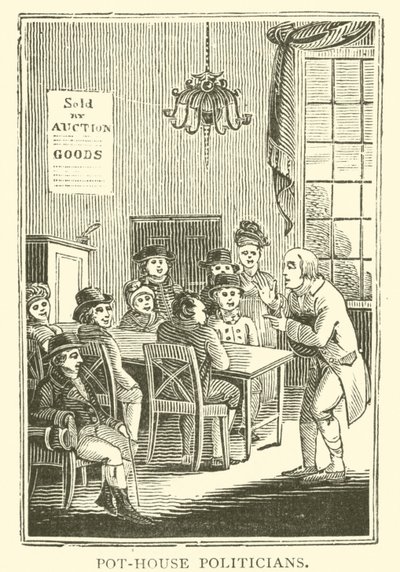 Pottehuspolitikere (tresnitt) av English School