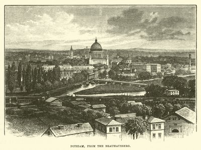 Potsdam, fra Brauhausberg av English School