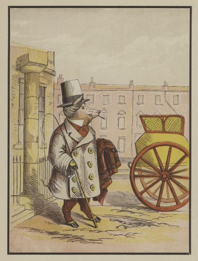 Precocious Piggy (farge litho) av English School