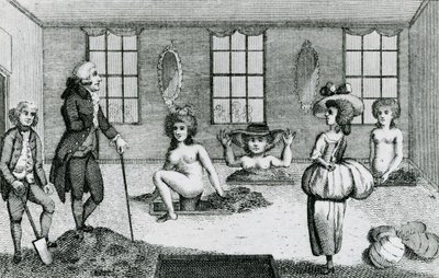 Klargjøring av et gjørmebad av English School