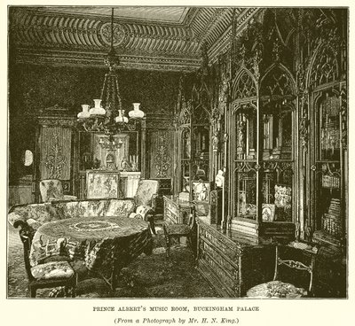Prince Alberts Music Room, Buckingham Palace av English School