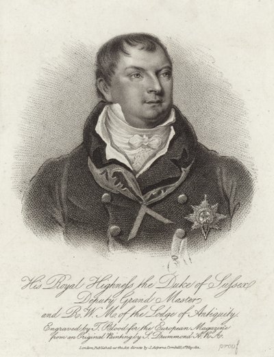 Prins Augustus Frederick, hertug av Sussex av English School